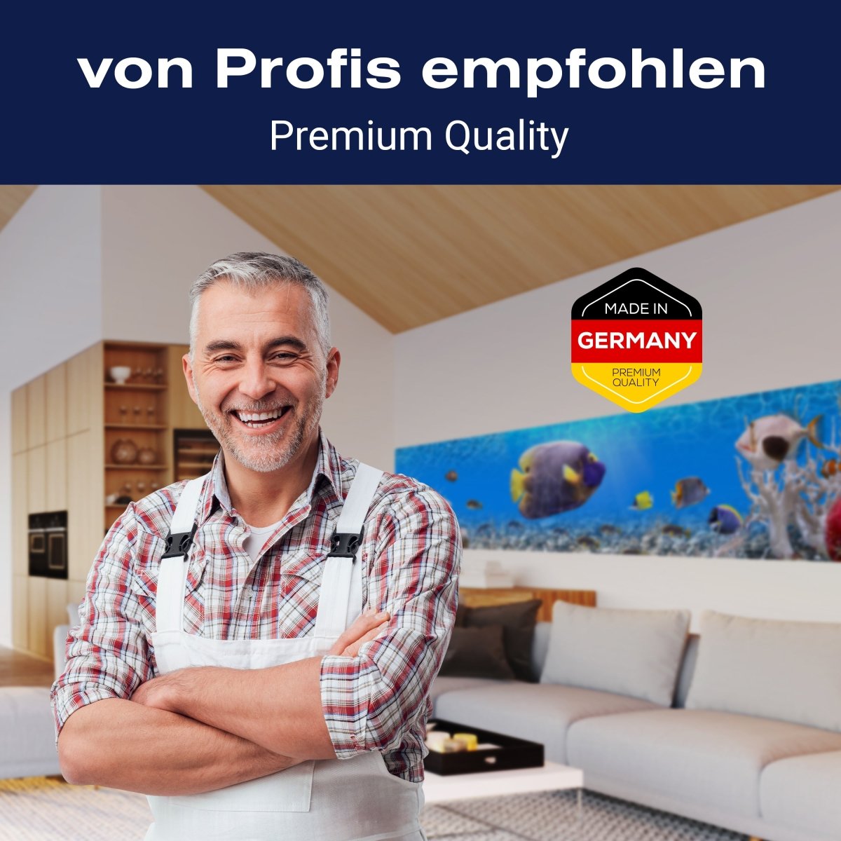 Panorama-Fototapete Unterwasserwelt 1 M0001 - Bild 5 Panorama-Fototapete Unterwasserwelt 1 M0001 - Bild 5