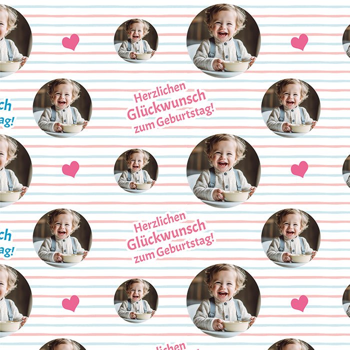 Geschenkpapier Streifen, Foto M0004 Geschenkpapier Streifen, Foto M0004