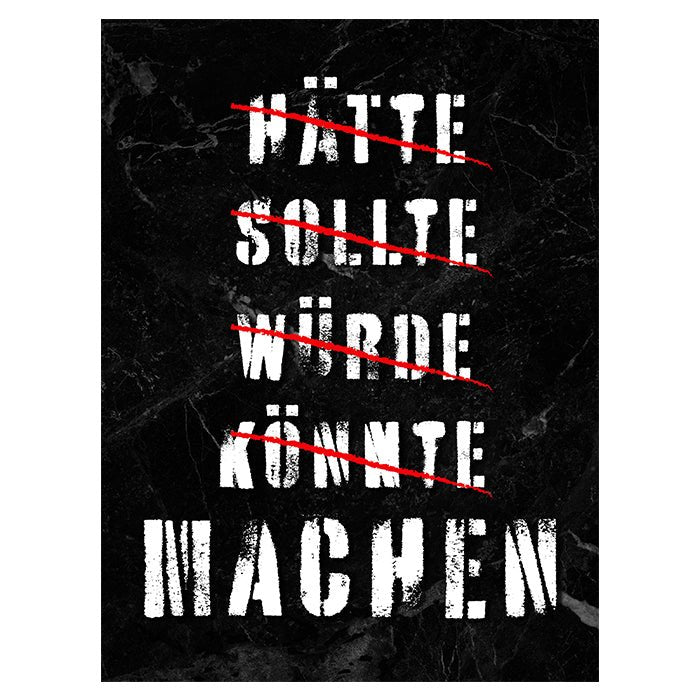 Acrylbild Acrylbild Motivation, Hochformat, Spruch M0005 M0005 - Bild 1 Acrylbild Acrylbild Motivation, Hochformat, Spruch M0005 M0005 - Bild 1