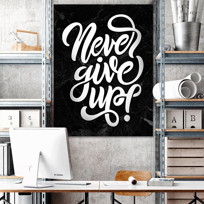 Acrylbild Acrylbild Motivation, Hochformat, Spruch M0006 M0006 - Bild 3 Acrylbild Acrylbild Motivation, Hochformat, Spruch M0006 M0006 - Bild 3