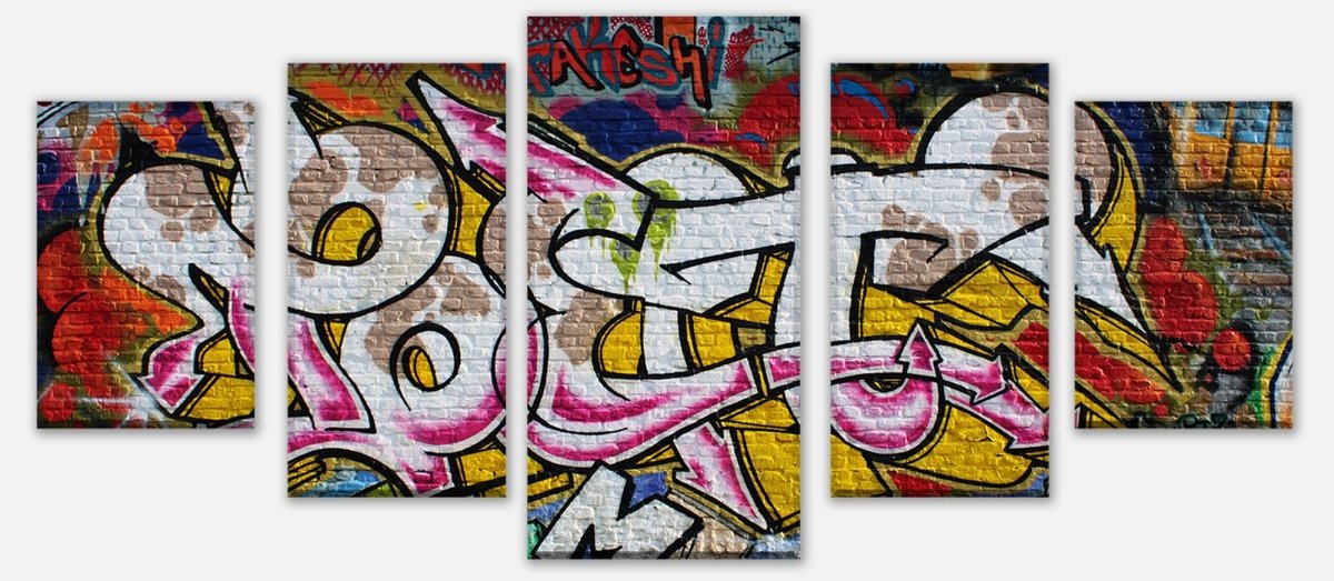 Leinwandbild Mehrteiler Graffiti Poet M0007 entdecken - Bild 1 Leinwandbild Mehrteiler Graffiti Poet M0007 entdecken - Bild 1