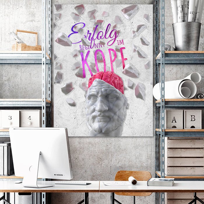 Acrylbild Acrylbild Motivation, Hochformat, Spruch M0010 M0010 - Bild 3 Acrylbild Acrylbild Motivation, Hochformat, Spruch M0010 M0010 - Bild 3