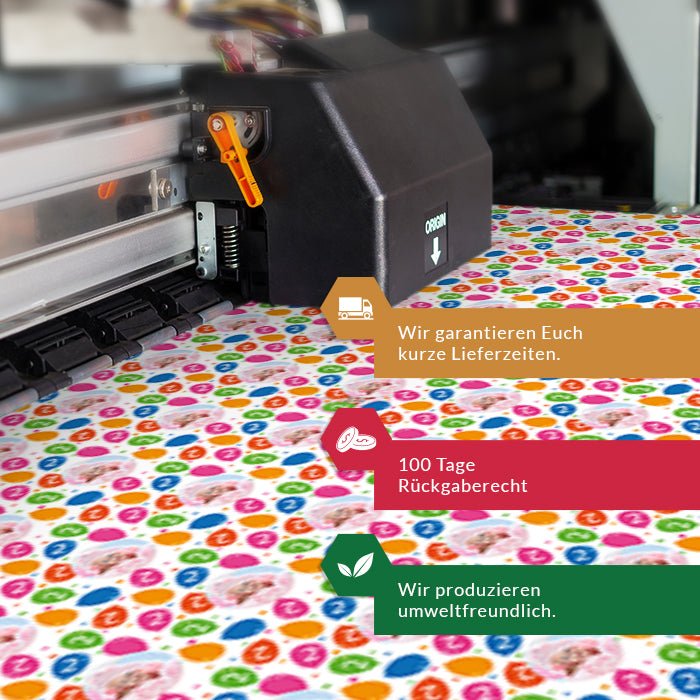 Geschenkpapier personalisiert Geschenkpapier Luftballons Baby - Bild 7 Geschenkpapier personalisiert Geschenkpapier Luftballons Baby - Bild 7