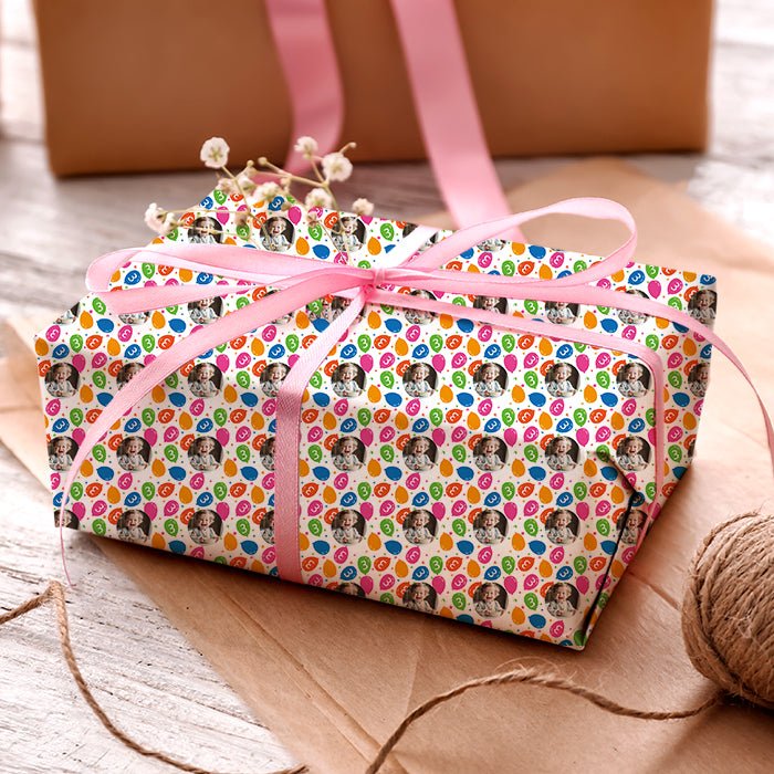 Geschenkpapier personalisiert Geschenkpapier Luftballons Baby - Bild 3 Geschenkpapier personalisiert Geschenkpapier Luftballons Baby - Bild 3