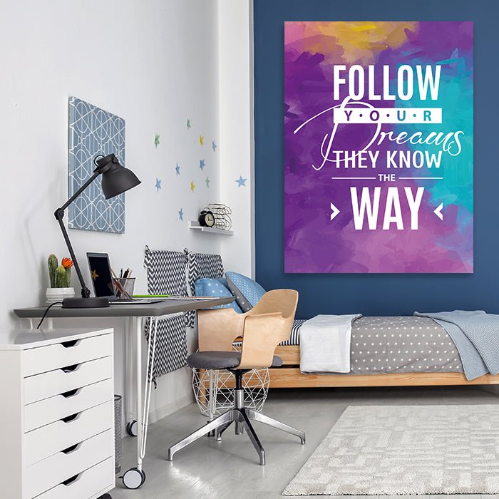 Acrylbild Acrylbild Motivation, Hochformat, Spruch M0018 M0018 - Bild 3 Acrylbild Acrylbild Motivation, Hochformat, Spruch M0018 M0018 - Bild 3