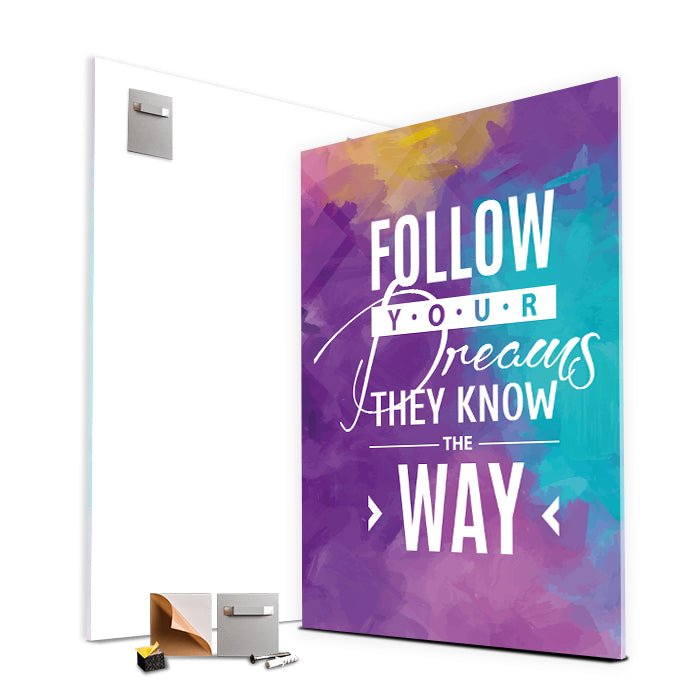 Acrylbild Acrylbild Motivation, Hochformat, Spruch M0018 M0018 - Bild 4 Acrylbild Acrylbild Motivation, Hochformat, Spruch M0018 M0018 - Bild 4