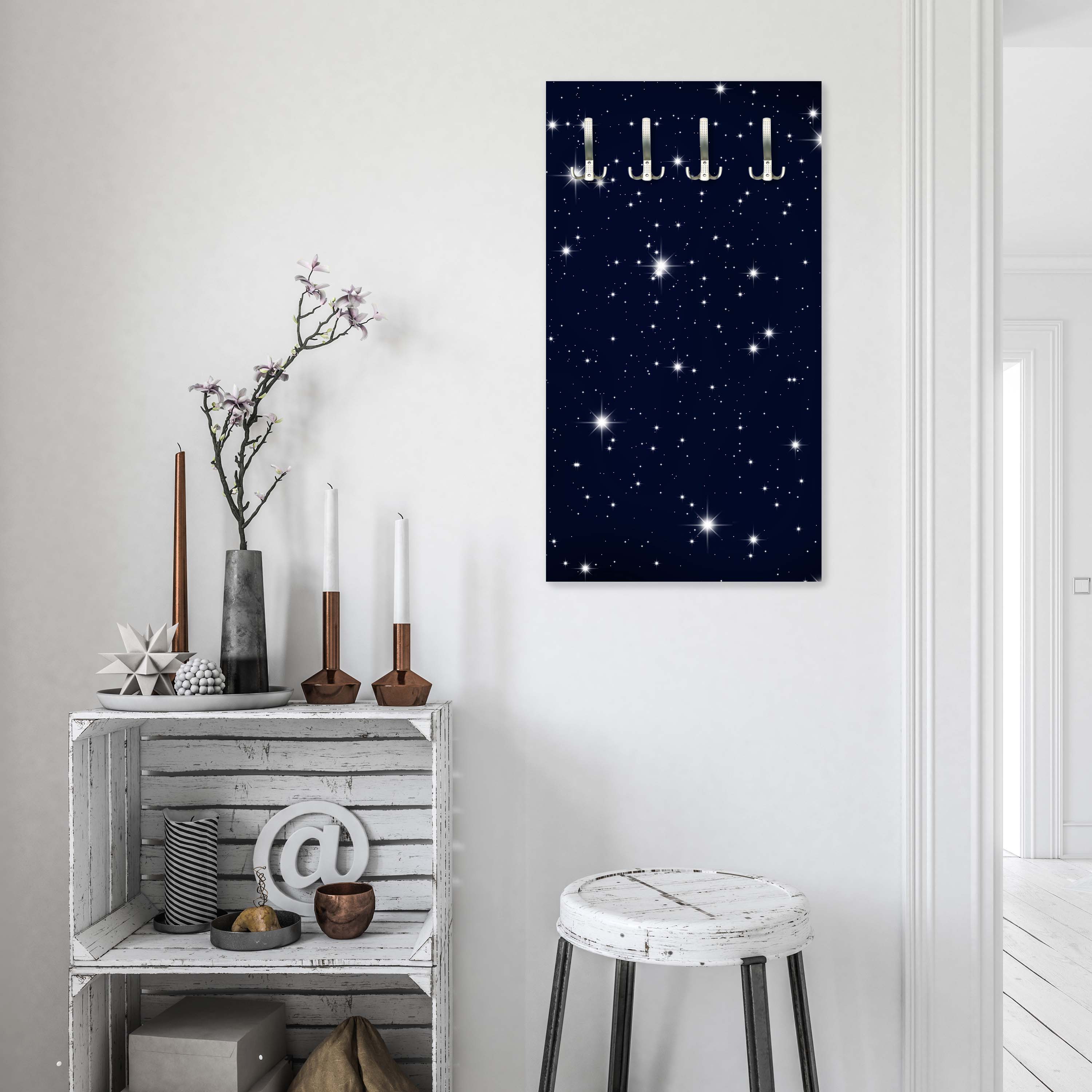 Garderobe Sternenhimmel M0019 entdecken - Bild 2 Garderobe Sternenhimmel M0019 entdecken - Bild 2