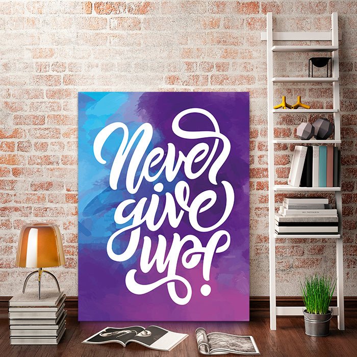 Acrylbild Acrylbild Motivation, Hochformat, Spruch M0020 M0020 - Bild 2 Acrylbild Acrylbild Motivation, Hochformat, Spruch M0020 M0020 - Bild 2