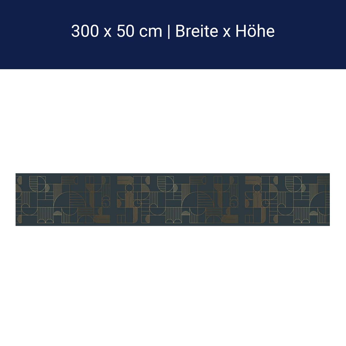 Panorama-Fototapete goldfarbenes Muster M0020 Panorama-Fototapete goldfarbenes Muster M0020