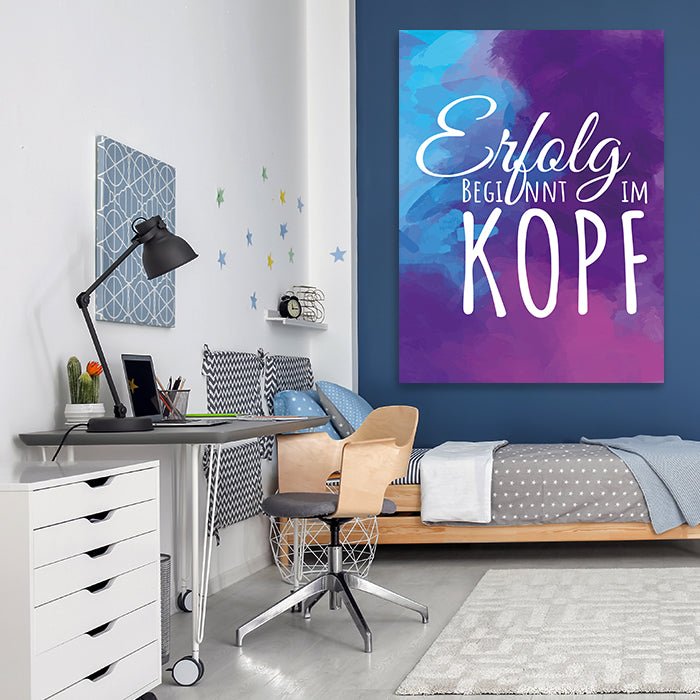 Acrylbild Acrylbild Motivation, Hochformat, Spruch M0021 M0021 - Bild 3 Acrylbild Acrylbild Motivation, Hochformat, Spruch M0021 M0021 - Bild 3