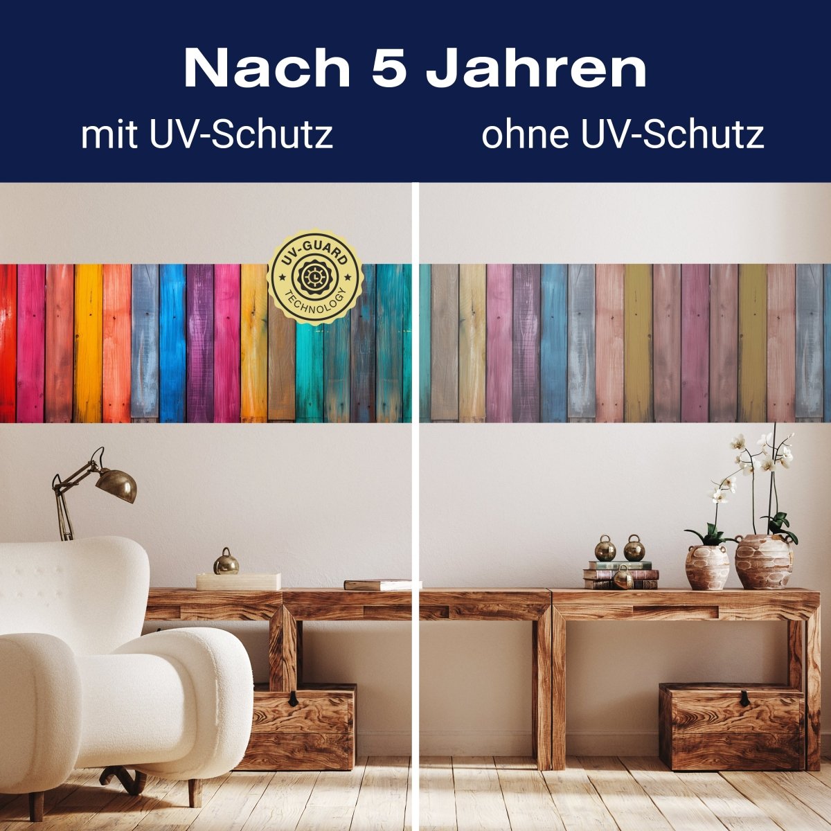 Panorama-Fototapete bunte Bretter 2, Holzwand, Regenbogen M0021 - Bild 9 Panorama-Fototapete bunte Bretter 2, Holzwand, Regenbogen M0021 - Bild 9