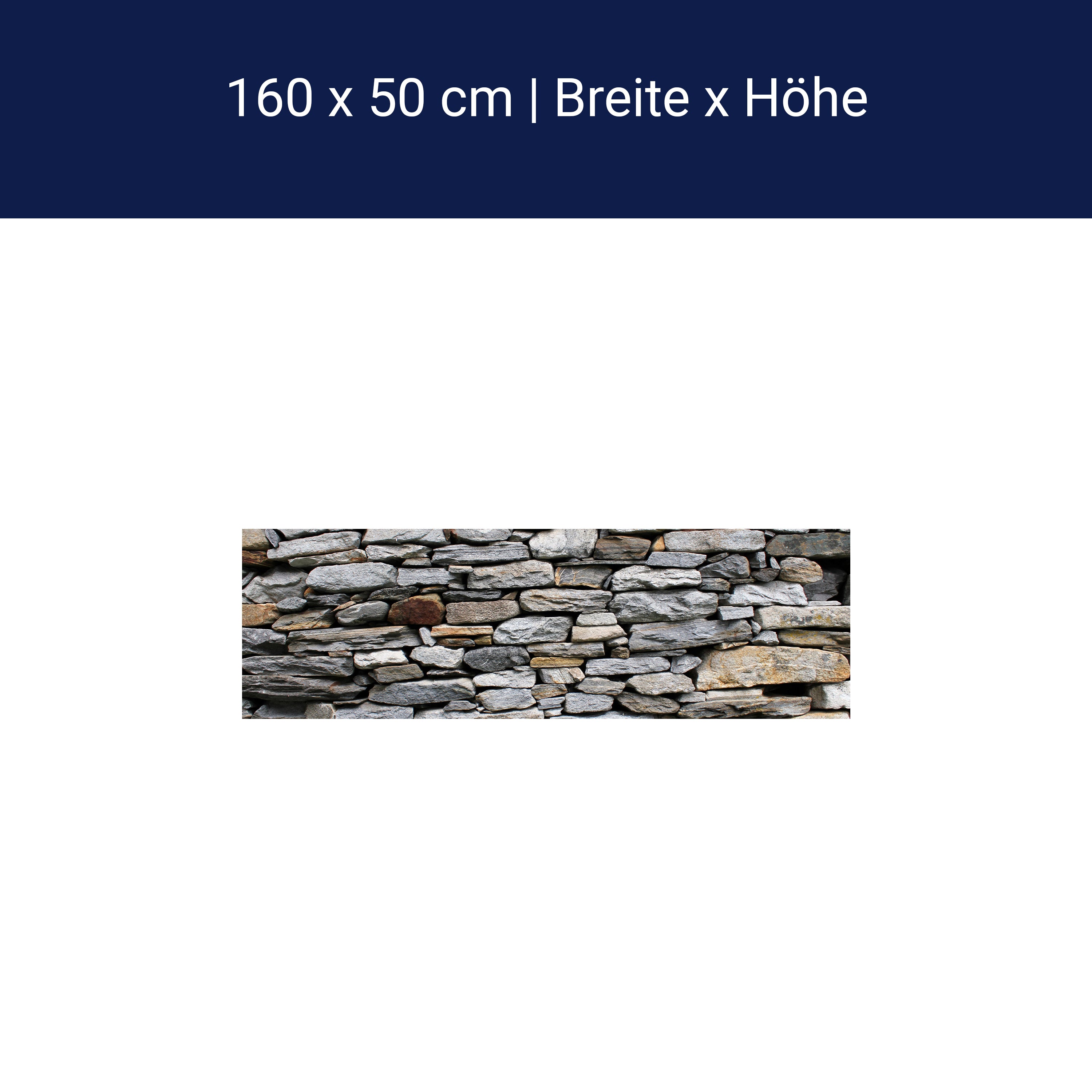 Küchenrückwand Steinmauer Grau M0022 Küchenrückwand Steinmauer Grau M0022