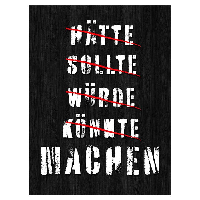 Acrylbild Acrylbild Motivation, Hochformat, Spruch M0025 M0025 - Bild 1 Acrylbild Acrylbild Motivation, Hochformat, Spruch M0025 M0025 - Bild 1