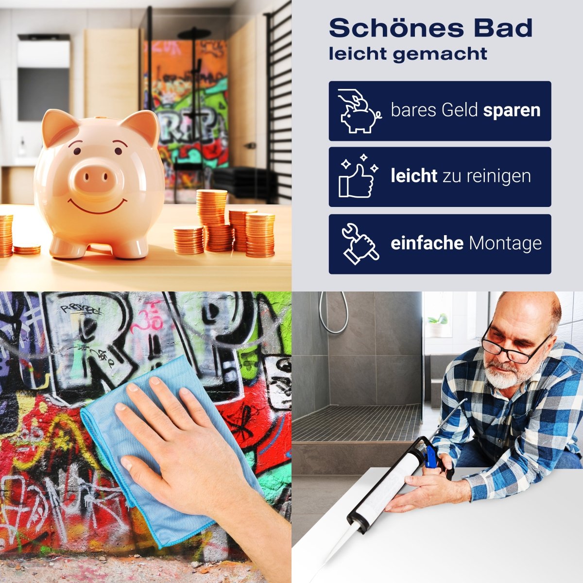 Duschwand Graffiti 1 M0025 entdecken - Bild 7 Duschwand Graffiti 1 M0025 entdecken - Bild 7