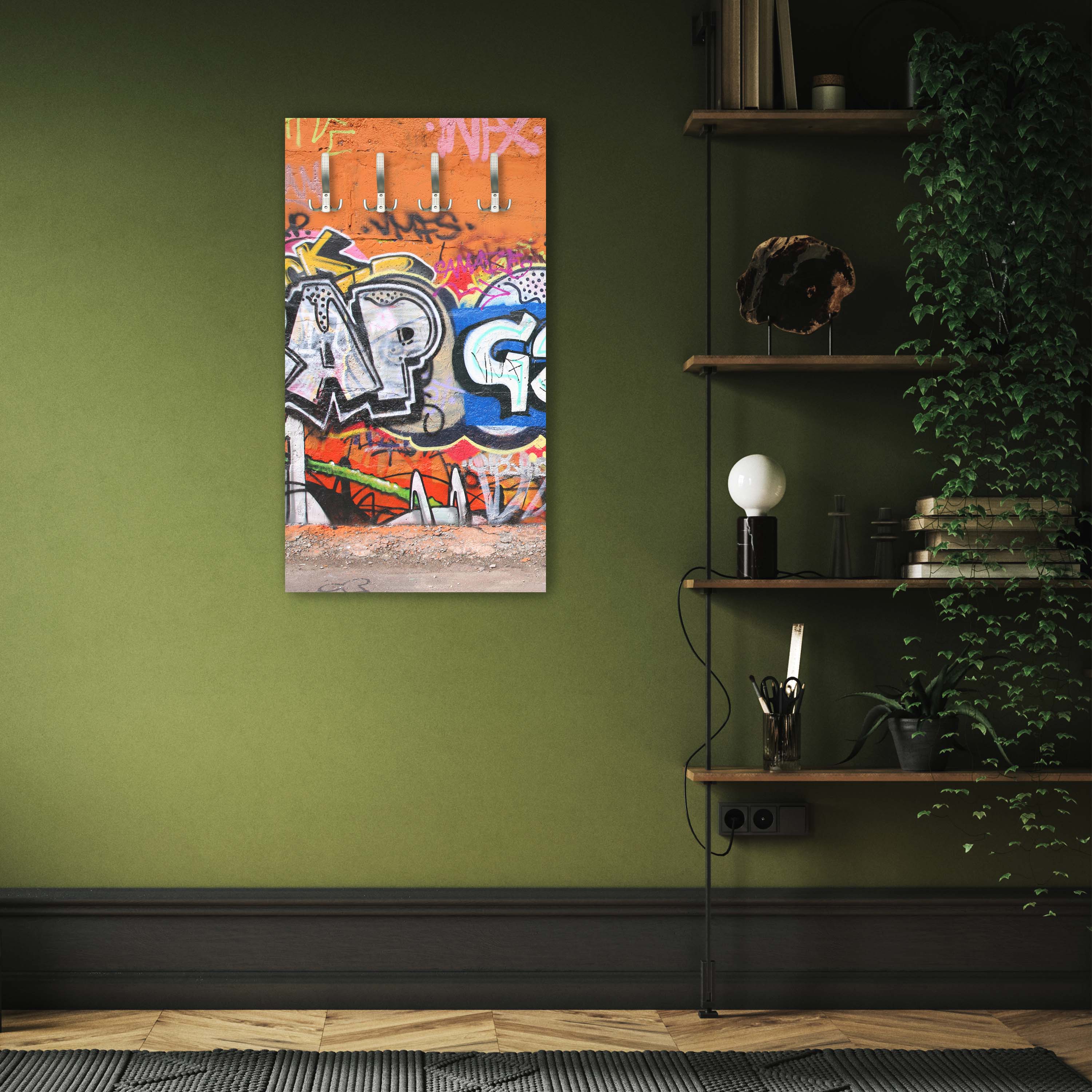 Garderobe Graffiti 1 M0025 entdecken - Bild 2 Garderobe Graffiti 1 M0025 entdecken - Bild 2