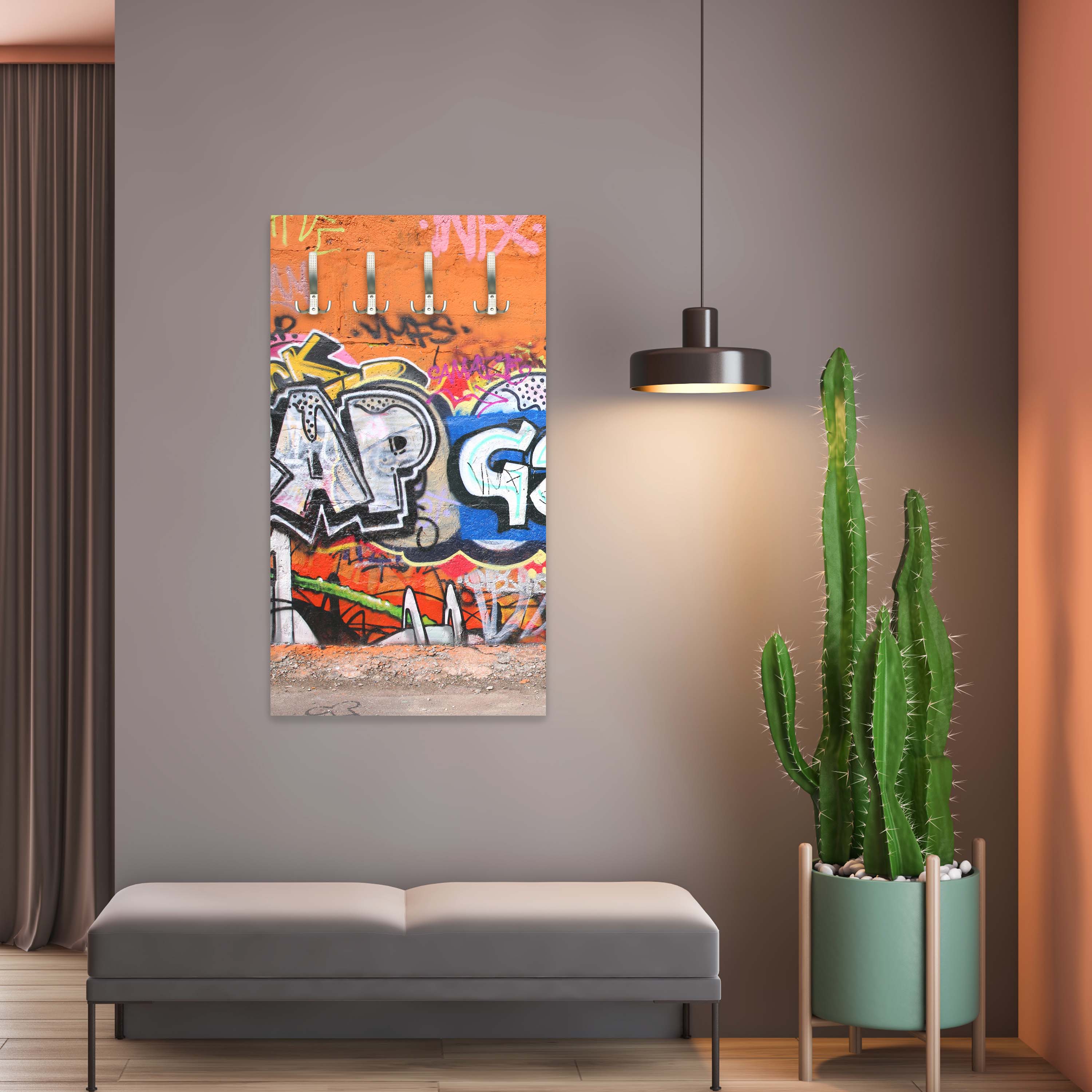 Garderobe Graffiti 1 M0025 entdecken - Bild 6 Garderobe Graffiti 1 M0025 entdecken - Bild 6