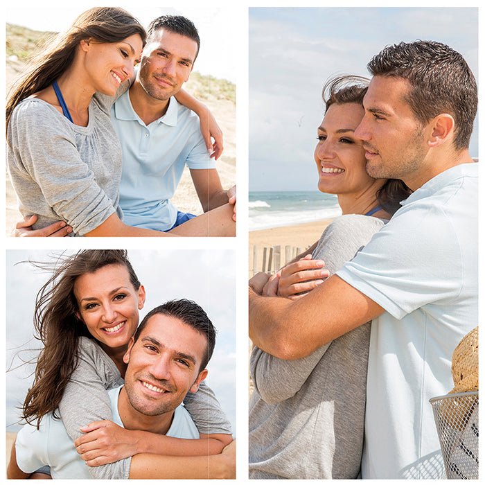 Geschenkpapier Collage, 4 Fotos M0025 Geschenkpapier Collage, 4 Fotos M0025