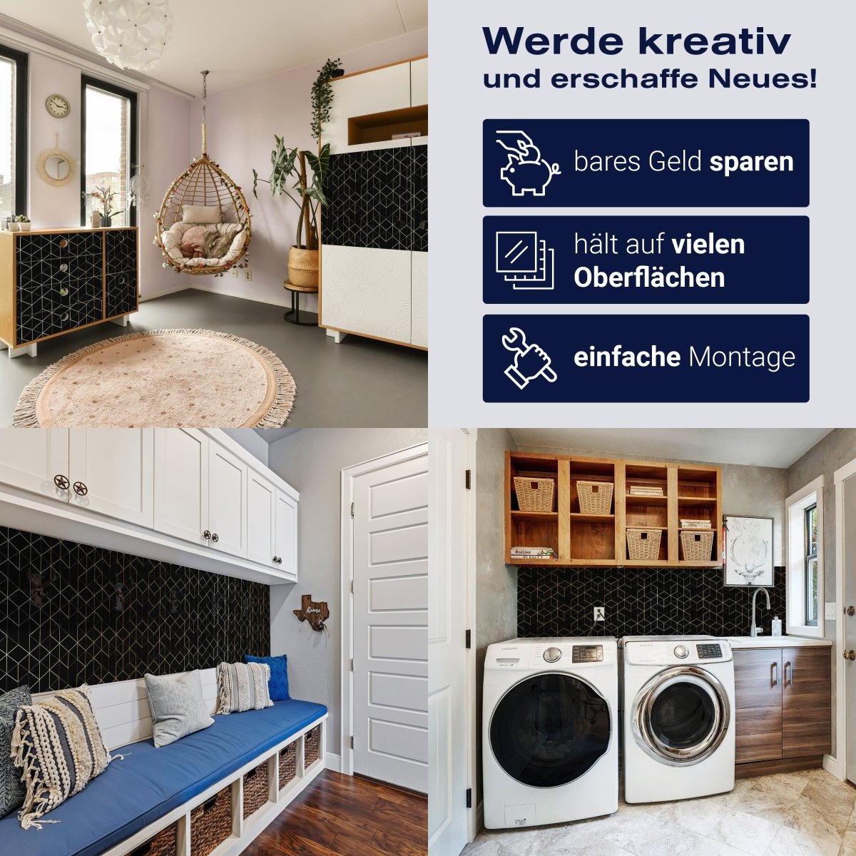 Panorama-Fototapete goldfarbenes Muster 2 M0025 - Bild 7 Panorama-Fototapete goldfarbenes Muster 2 M0025 - Bild 7