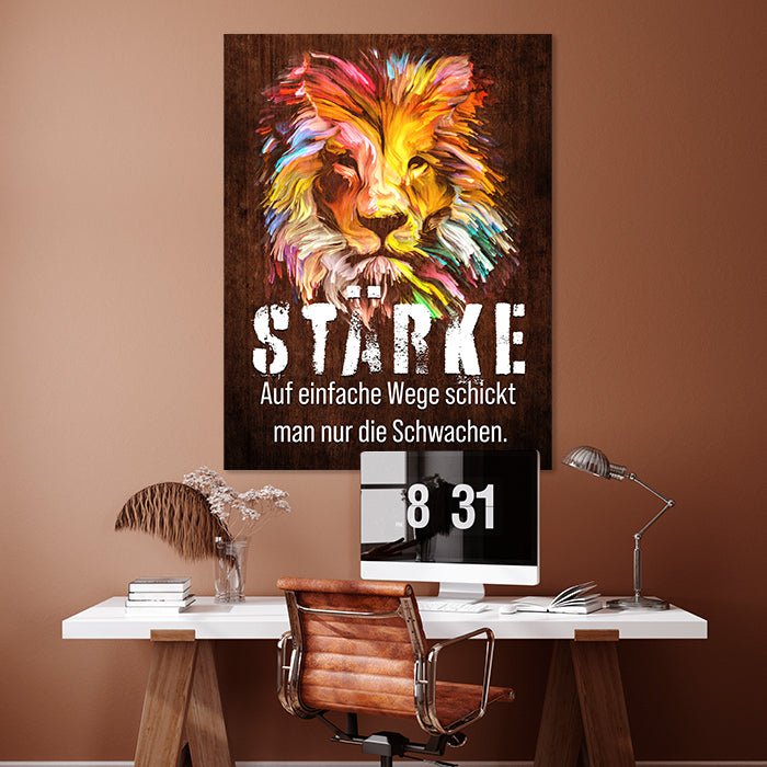 Acrylbild Acrylbild Motivation, Hochformat, Spruch M0026 M0026 - Bild 2 Acrylbild Acrylbild Motivation, Hochformat, Spruch M0026 M0026 - Bild 2