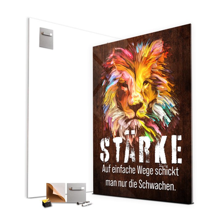 Acrylbild Acrylbild Motivation, Hochformat, Spruch M0026 M0026 - Bild 4 Acrylbild Acrylbild Motivation, Hochformat, Spruch M0026 M0026 - Bild 4