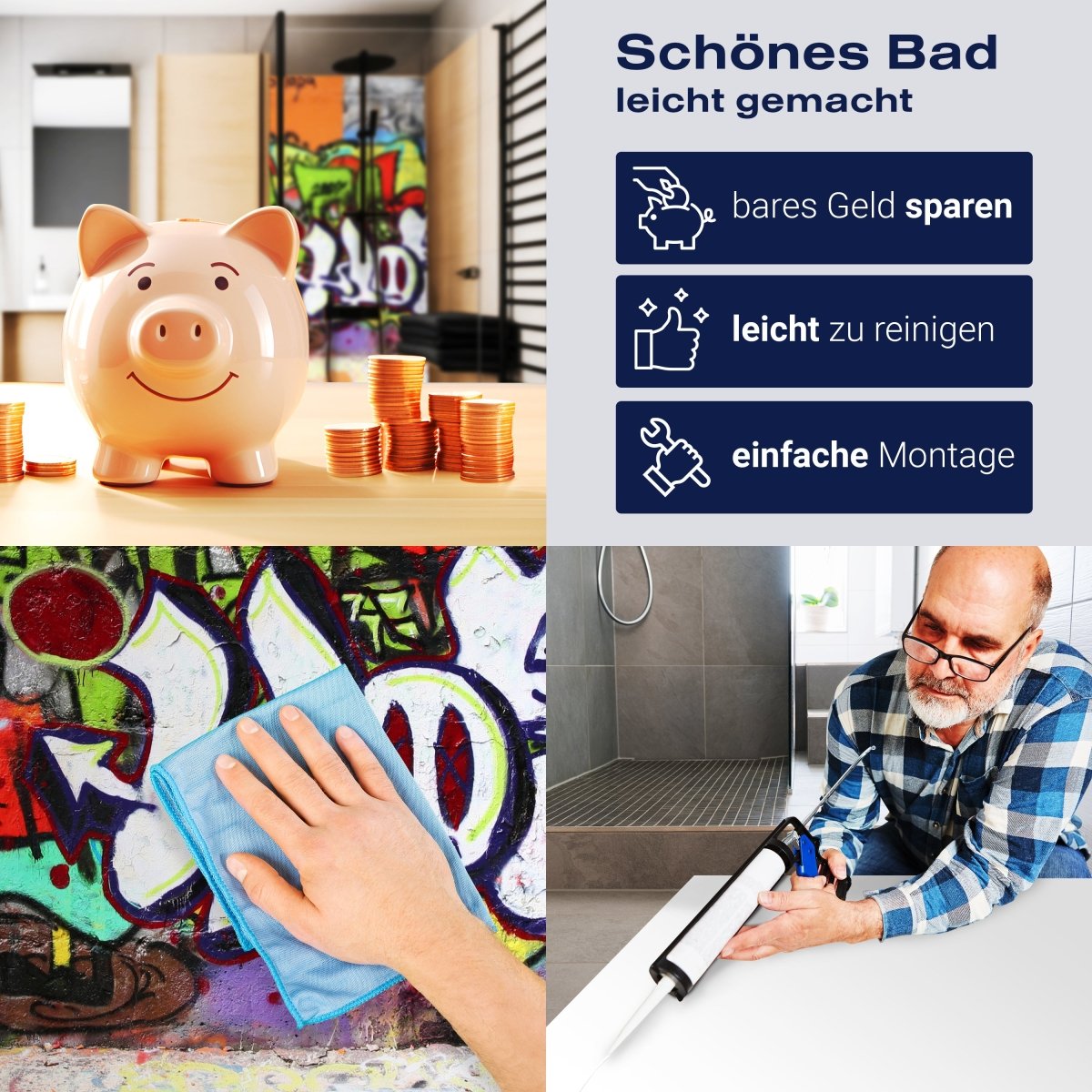 Duschwand Graffiti 2 M0026 entdecken - Bild 7 Duschwand Graffiti 2 M0026 entdecken - Bild 7