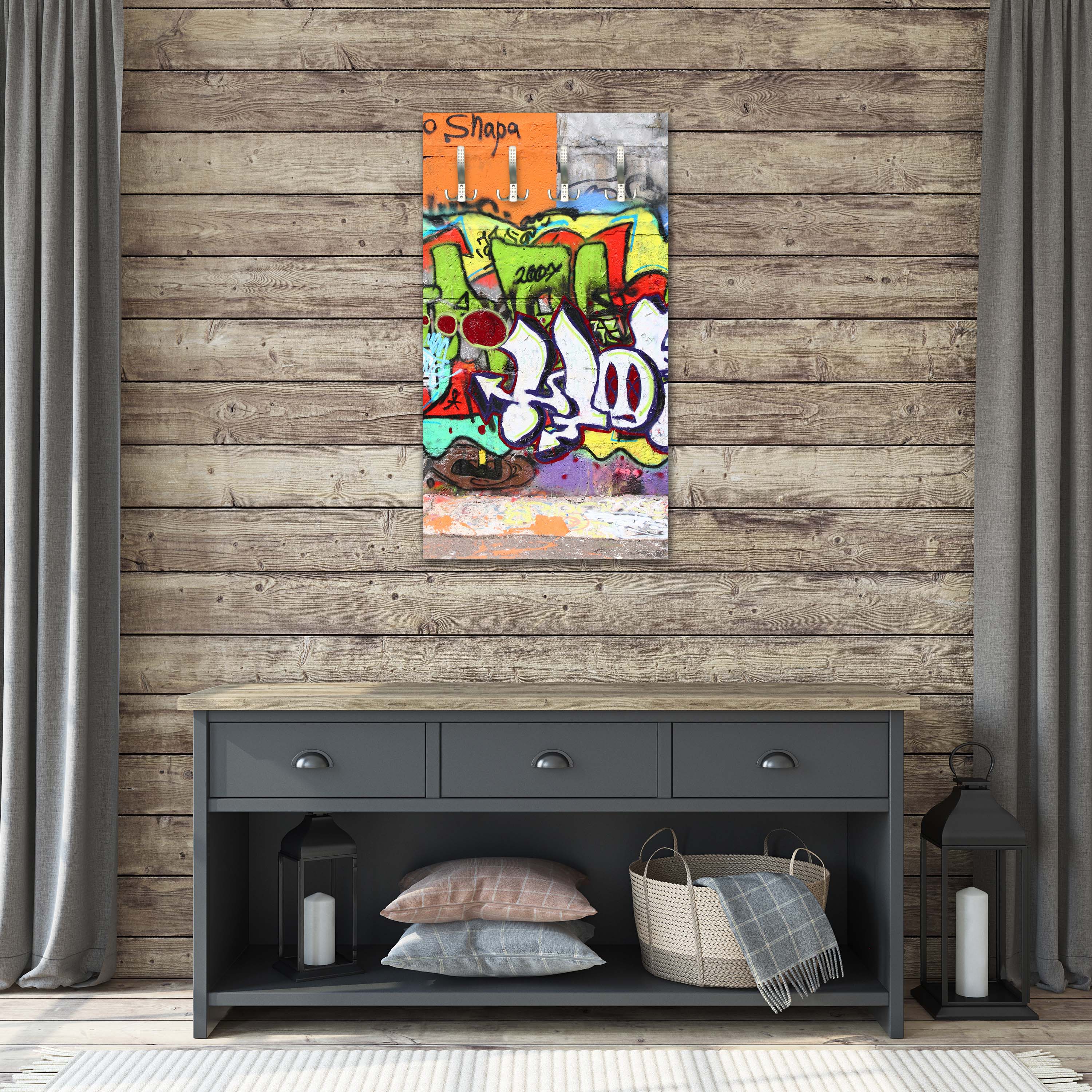 Garderobe Graffiti 2 M0026 entdecken - Bild 5 Garderobe Graffiti 2 M0026 entdecken - Bild 5