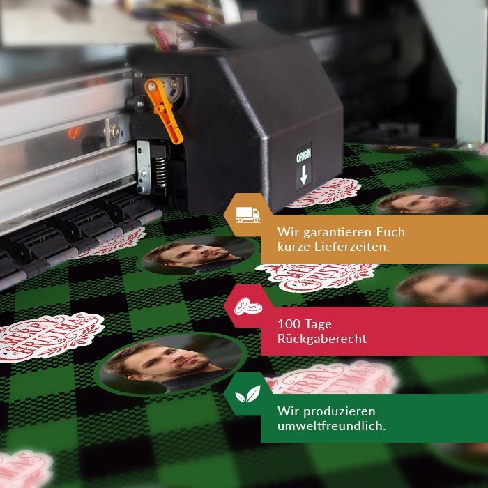 Geschenkpapier personalisiert Geschenkpapier Merry Christmas kariert M0026 - Bild 7 Geschenkpapier personalisiert Geschenkpapier Merry Christmas kariert M0026 - Bild 7