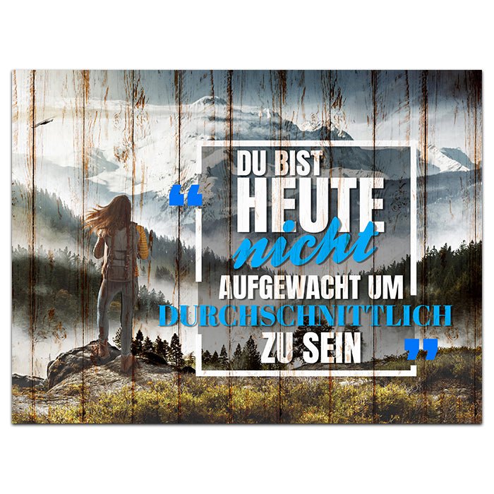 Acrylbild Acrylbild Motivation, Querformat, Spruch M0027 M0027 - Bild 1 Acrylbild Acrylbild Motivation, Querformat, Spruch M0027 M0027 - Bild 1