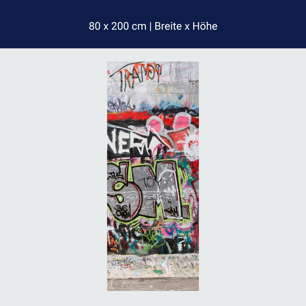 Duschwand Graffiti 3 M0027 Duschwand Graffiti 3 M0027