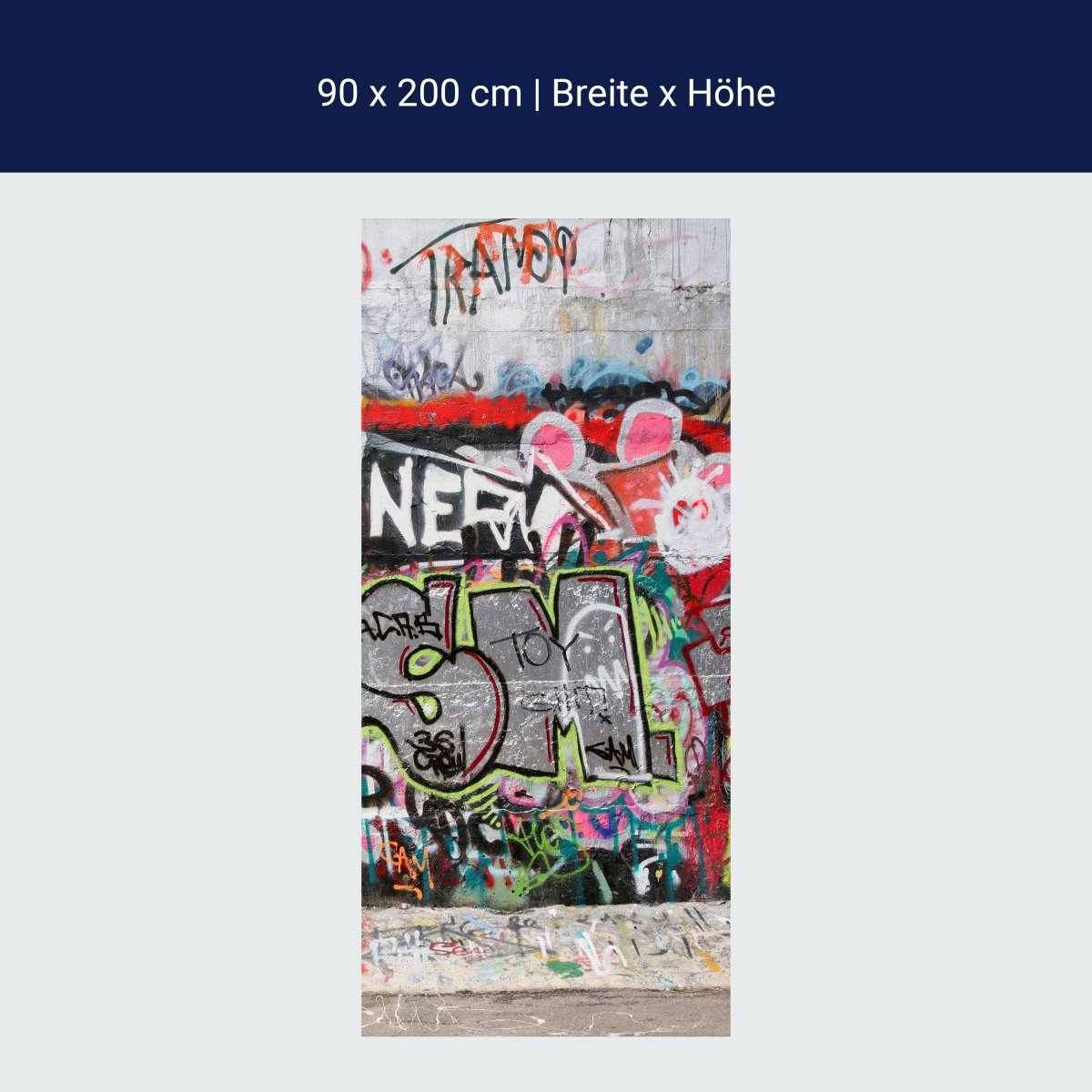 Duschwand Graffiti 3 M0027 Duschwand Graffiti 3 M0027