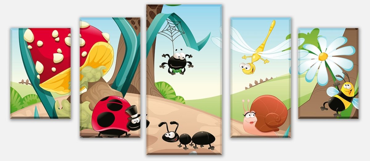 Leinwandbild Mehrteiler Waldinsekten M0031 entdecken - Bild 1 Leinwandbild Mehrteiler Waldinsekten M0031 entdecken - Bild 1