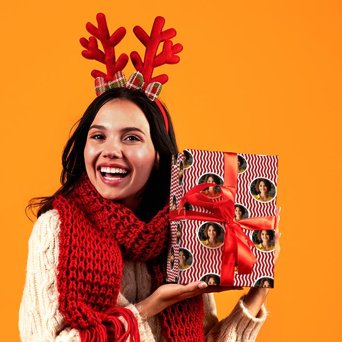 Geschenkpapier personalisiert Geschenkpapier rote Wellen M0032 - Bild 2 Geschenkpapier personalisiert Geschenkpapier rote Wellen M0032 - Bild 2