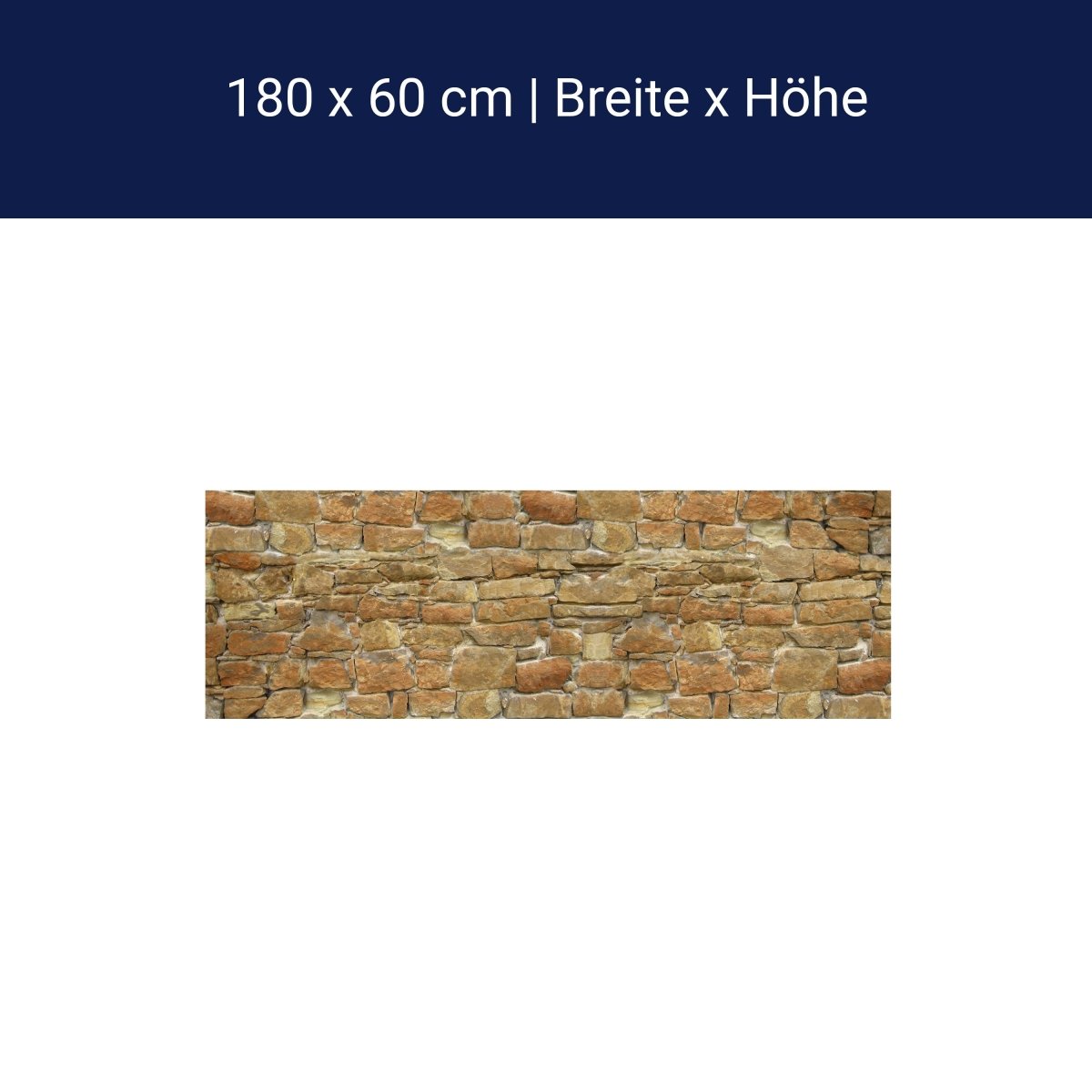 Küchenrückwand Natursteinmauer M0032 Küchenrückwand Natursteinmauer M0032