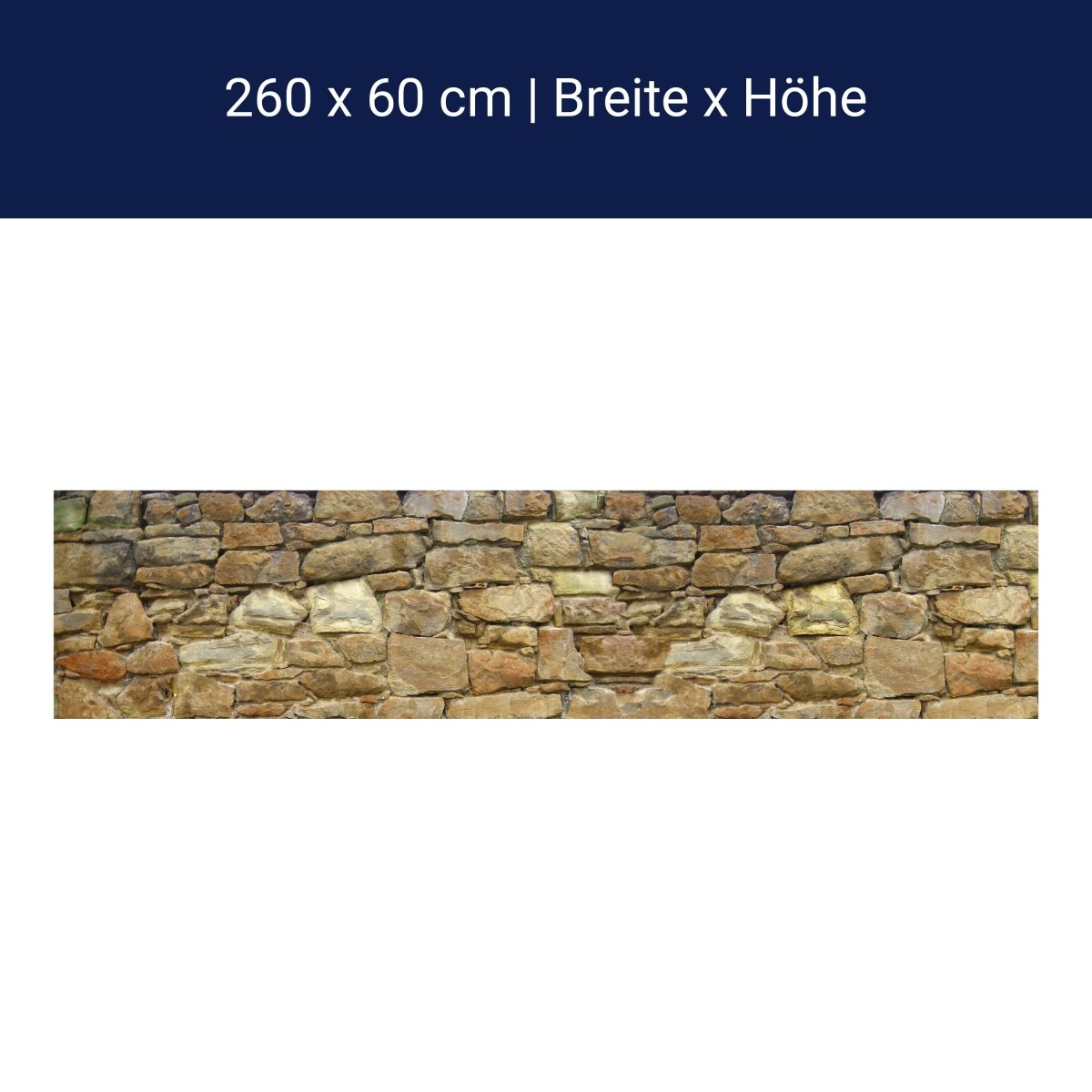 Küchenrückwand Natursteinmauer M0032 Küchenrückwand Natursteinmauer M0032