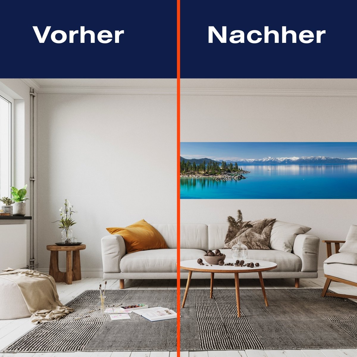 Panorama-Fototapete Lake Tahoe M0032 - Bild 3 Panorama-Fototapete Lake Tahoe M0032 - Bild 3