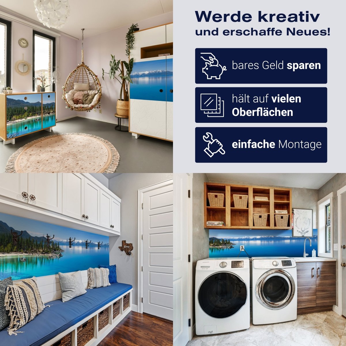 Panorama-Fototapete Lake Tahoe M0032 - Bild 7 Panorama-Fototapete Lake Tahoe M0032 - Bild 7