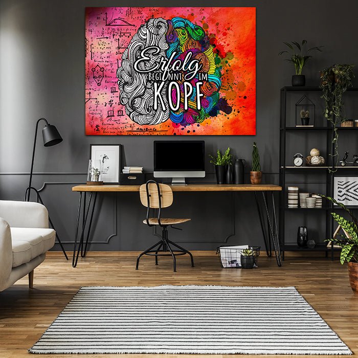 Acrylbild Acrylbild Motivation, Querformat, Spruch M0033 M0033 - Bild 2 Acrylbild Acrylbild Motivation, Querformat, Spruch M0033 M0033 - Bild 2