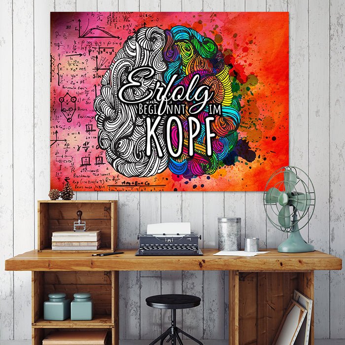 Acrylbild Acrylbild Motivation, Querformat, Spruch M0033 M0033 - Bild 3 Acrylbild Acrylbild Motivation, Querformat, Spruch M0033 M0033 - Bild 3