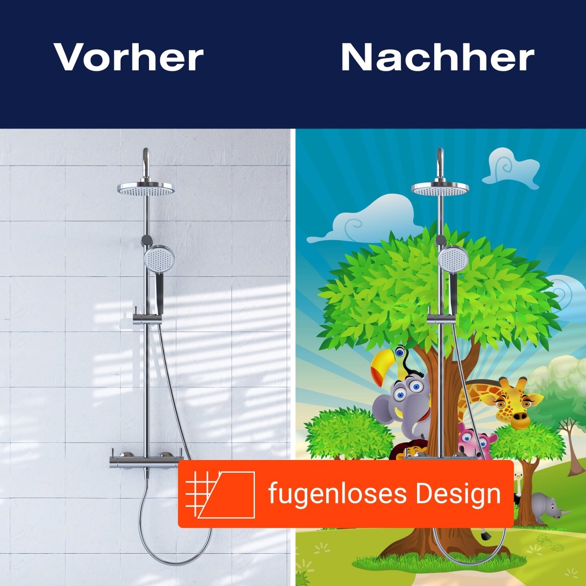 Duschwand Tierbaum M0033 entdecken - Bild 9 Duschwand Tierbaum M0033 entdecken - Bild 9