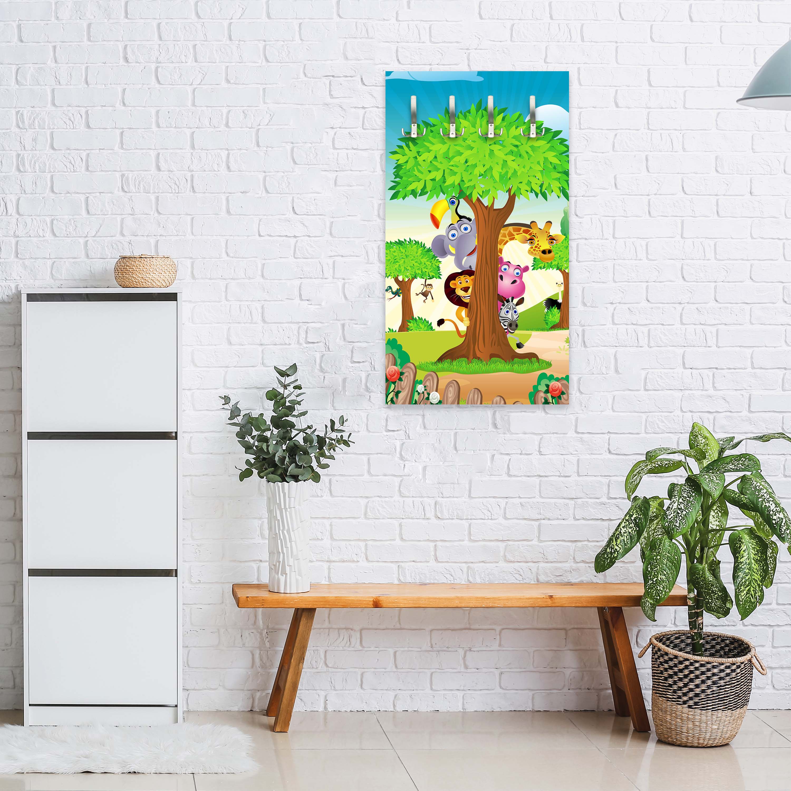 Garderobe Tierbaum M0033 entdecken - Bild 2 Garderobe Tierbaum M0033 entdecken - Bild 2