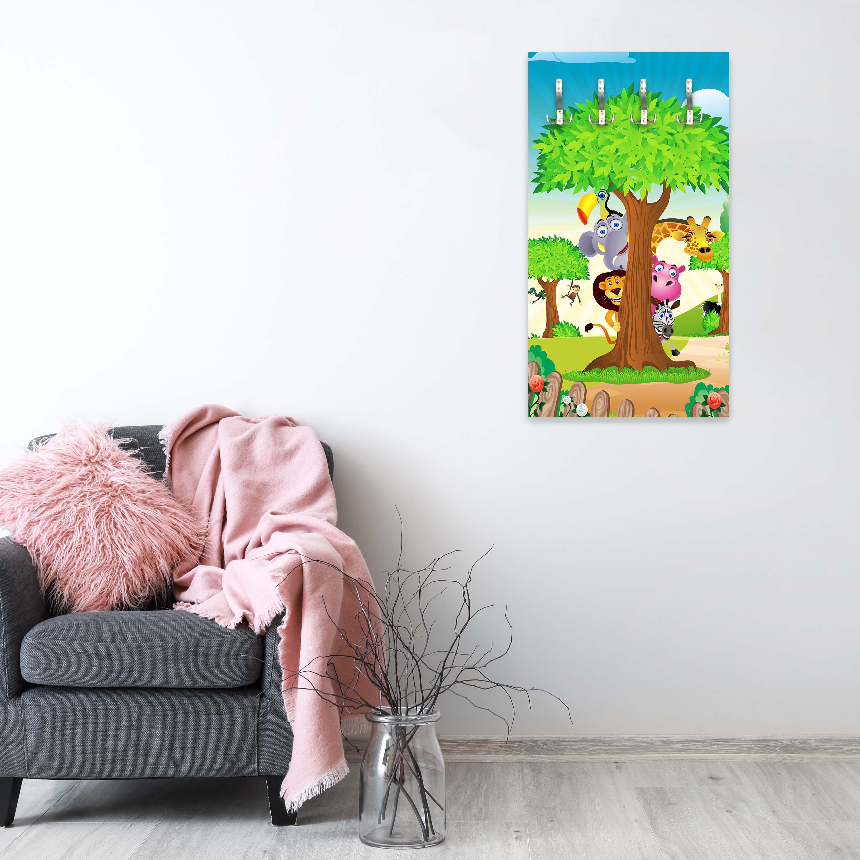 Garderobe Tierbaum M0033 entdecken - Bild 3 Garderobe Tierbaum M0033 entdecken - Bild 3