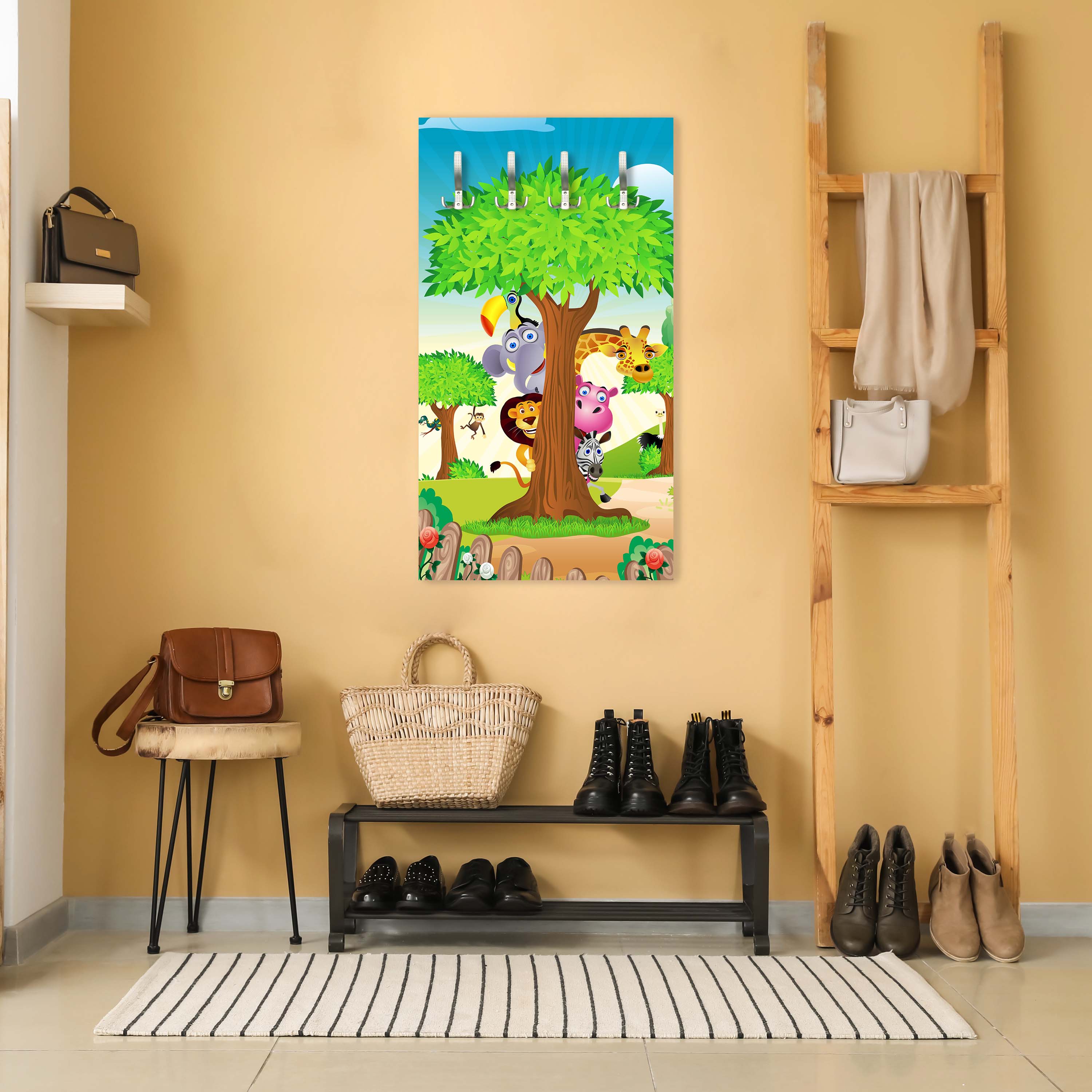 Garderobe Tierbaum M0033 entdecken - Bild 5 Garderobe Tierbaum M0033 entdecken - Bild 5