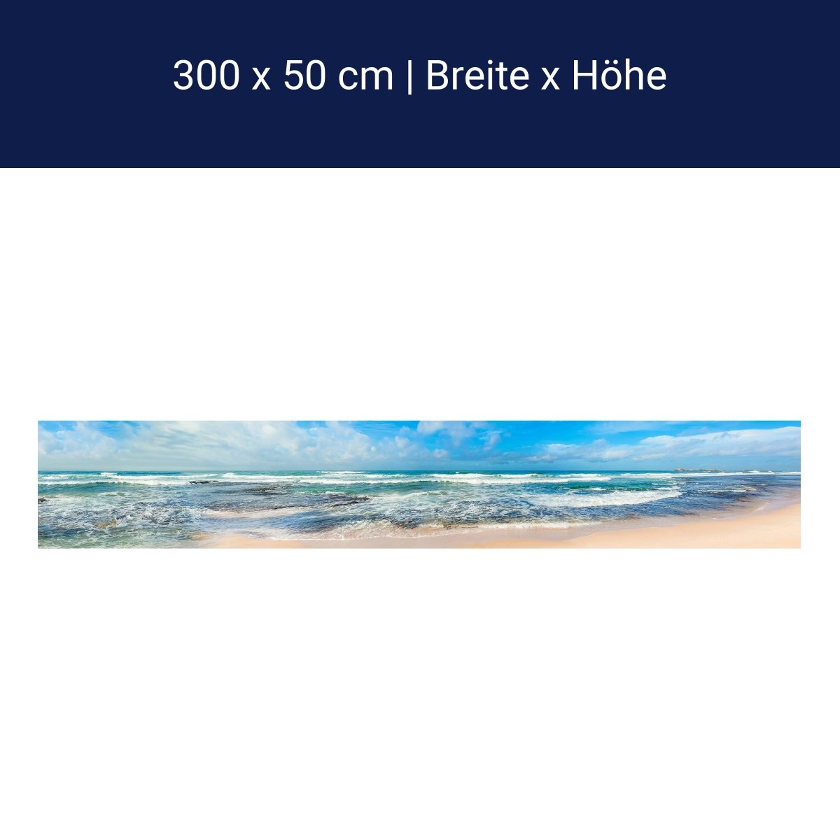 Panorama-Fototapete Indischer Ozean M0033 Panorama-Fototapete Indischer Ozean M0033