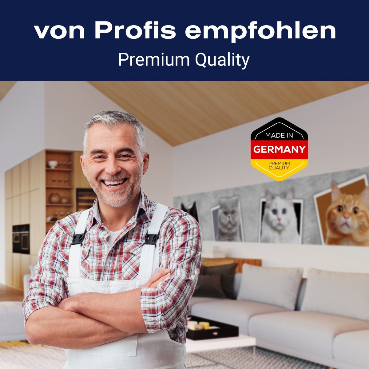 Panorama-Fototapete Katzen Collage M0034 - Bild 5 Panorama-Fototapete Katzen Collage M0034 - Bild 5