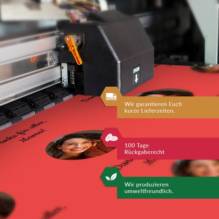 Geschenkpapier personalisiert Geschenkpapier rot Foto Text M0035 - Bild 7 Geschenkpapier personalisiert Geschenkpapier rot Foto Text M0035 - Bild 7