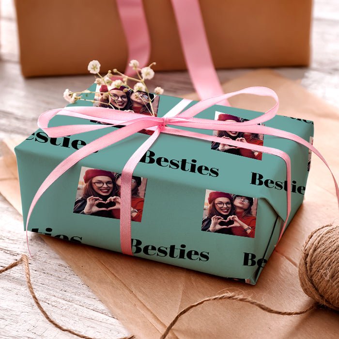 Geschenkpapier personalisiert Geschenkpapier blau Foto Text M0036 - Bild 3 Geschenkpapier personalisiert Geschenkpapier blau Foto Text M0036 - Bild 3