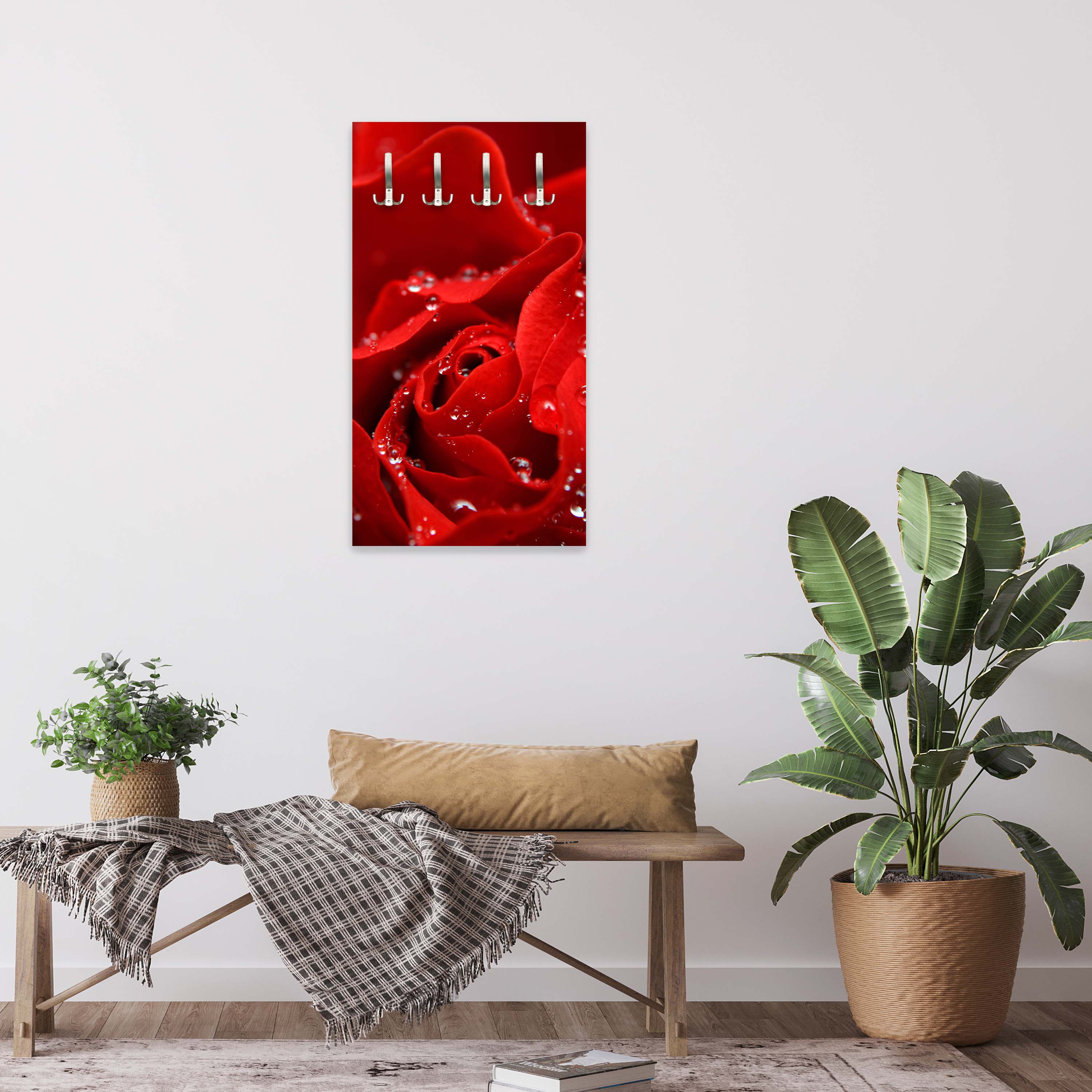 Garderobe Rosenblüte M0038 entdecken - Bild 2 Garderobe Rosenblüte M0038 entdecken - Bild 2