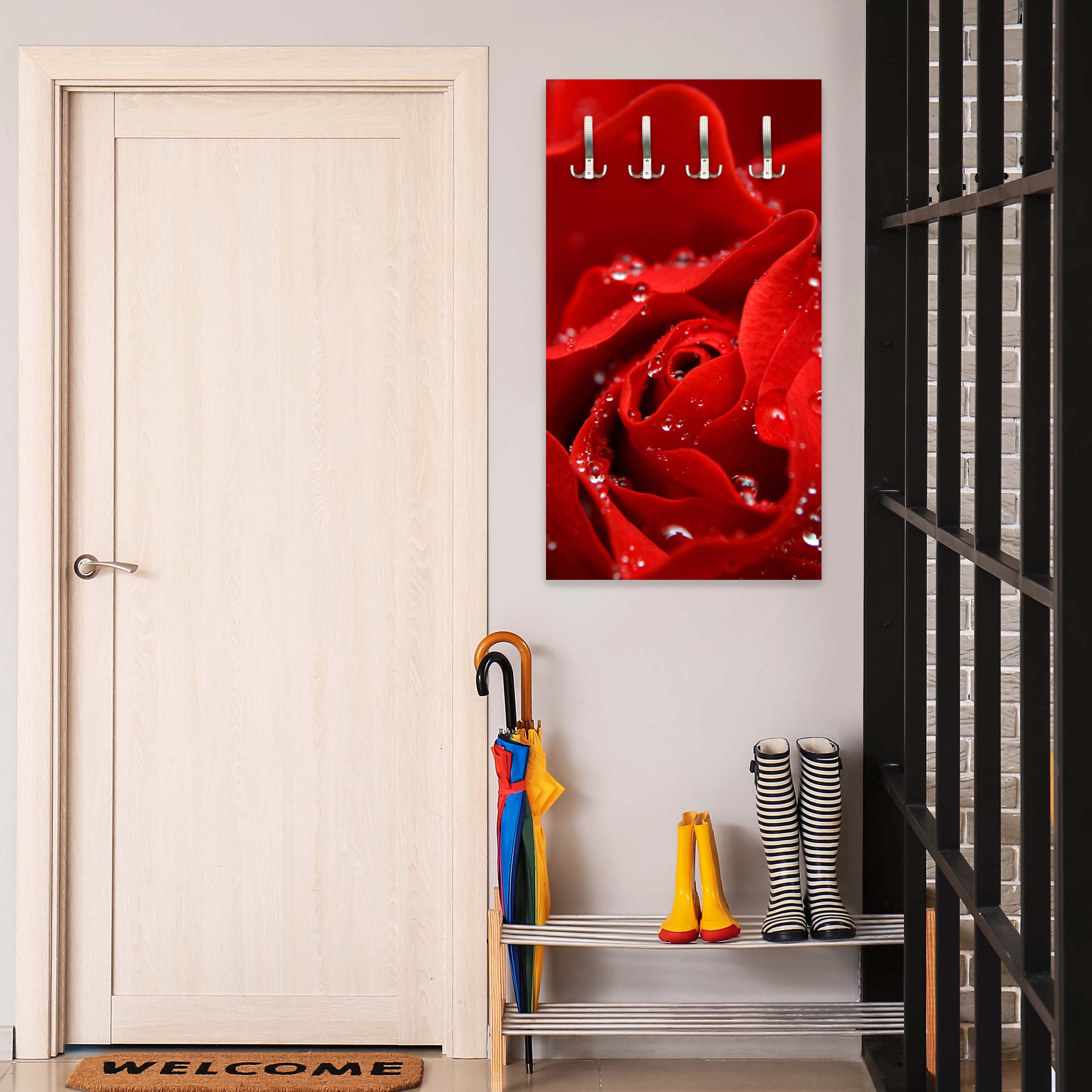 Garderobe Rosenblüte M0038 entdecken - Bild 6 Garderobe Rosenblüte M0038 entdecken - Bild 6