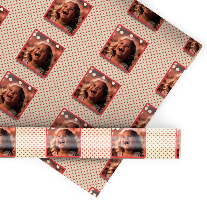 Geschenkpapier personalisiert Geschenkpapier Punkte Foto M0038 - Bild 1 Geschenkpapier personalisiert Geschenkpapier Punkte Foto M0038 - Bild 1