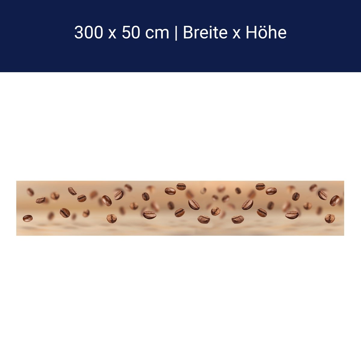 Panorama-Fototapete Kaffee Bohnen M0038 Panorama-Fototapete Kaffee Bohnen M0038